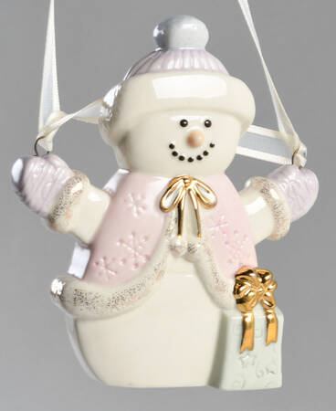 Lenox Christmas Ornament Snow Kids Ornament-Girl - Boxed
