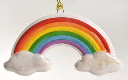 Lenox Christmas Ornament Rainbow - No Box