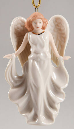Lenox Christmas Ornament Heavenly Angels-Red Hair - No Box