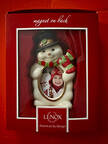 Lenox Christmas Ornament Snowman Frame-Magnet - No Box