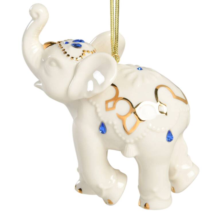 Lenox Christmas Ornament Elephant - No Box