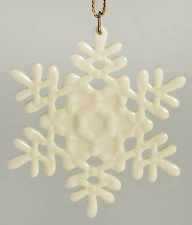 Lenox Christmas Ornament Miniature Snowflake - No Box