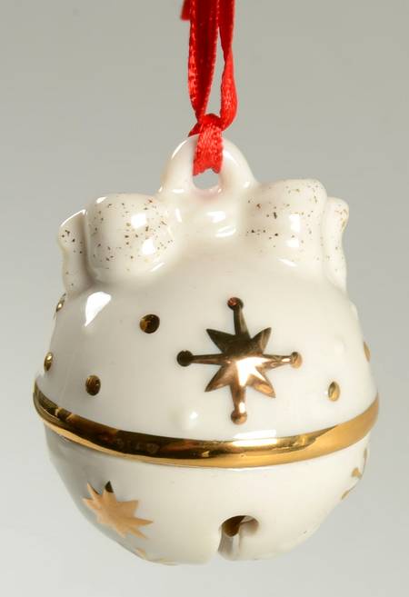 Lenox Christmas Ornament Just Jingles - Bow - With Box
