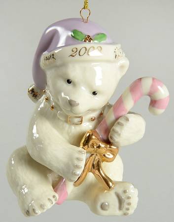 Lenox Christmas Ornament Arctic Holiday Friend - Boxed