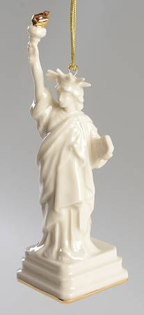 Lenox Christmas Ornament Lady Liberty - Boxed
