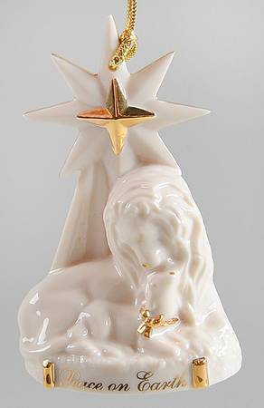 Lenox Christmas Ornament Peace On Earth - Boxed