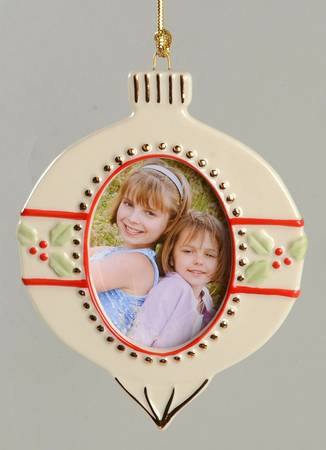 Lenox Christmas Ornament Christmas Ornament Photo Frame - Boxed