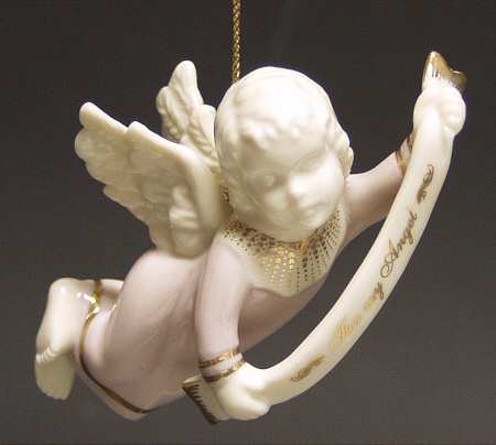 Lenox Christmas Ornament For An Angel - No Box