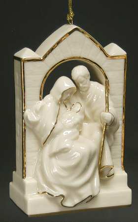 Lenox Christmas Ornament Nativity-Holy Family - Boxed