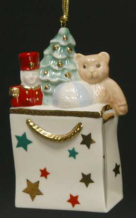 Lenox Christmas Ornament Gift Bag-Macys Exclusive - No Box