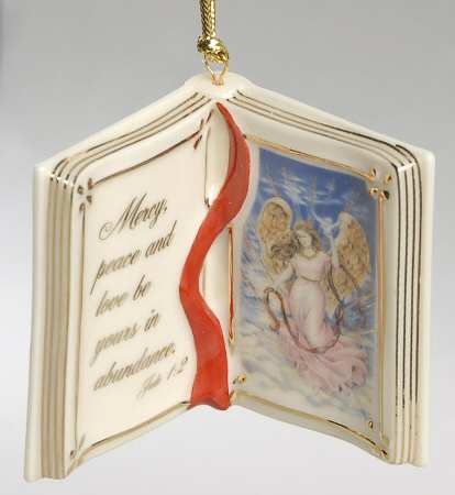 Lenox Christmas Ornament Bible - Boxed