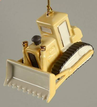 Lenox Christmas Ornament My Bulldozer - No Box