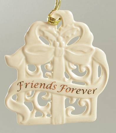 Lenox Christmas Ornament Friends Forever - Boxed