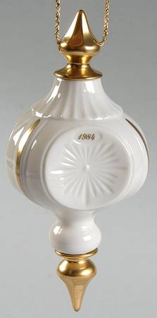 Annual Christmas Ornament 1984-Starburst Motif - No Box
