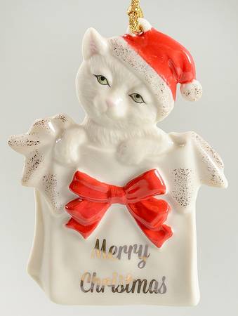 Precious Paws Merry Christmas Kitty - No Box