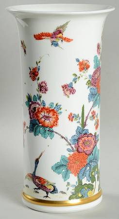 Smithsonian Collection Saxony Vase-1725 Meissen Vase Reproducti - No Box