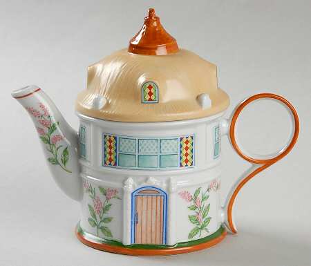 English Garden Teapot Collection The Gardener's Cottage - No Box