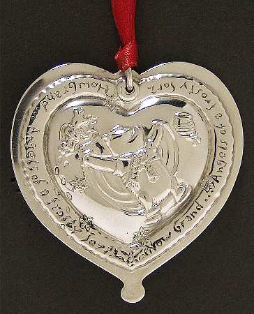 Winnie The Pooh Medallion by Lunt Silver