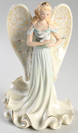 Inspirational Collection-Porcelain An Angel's Prayer - With Box