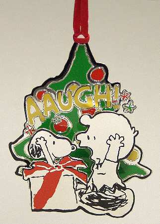 Peanuts Ornament Snoopy And Charlie Brown - No Box