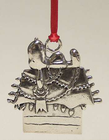 Peanuts Ornament by Lunt Silver