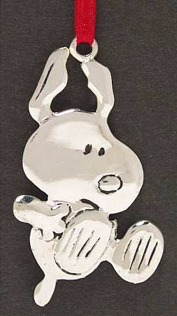 Peanuts Ornament Snoopy Jumping - Boxed