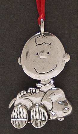Peanuts Ornament Charlie Brown And Snoopy - Boxed