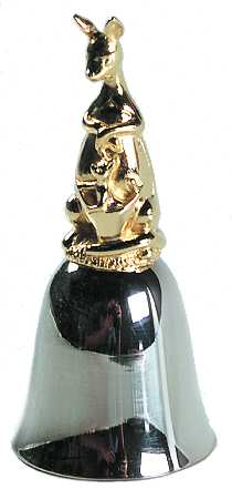 Winnie The Pooh Bell by Lunt Silver