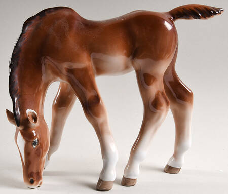 Lomonosov Figurines Foal- Brown - No Box 42