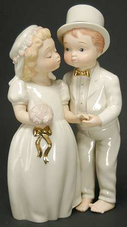 Barefoot Blessing Figurine With This Kiss - Boxed