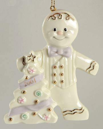 Annual Gingerbread Man Ornament The Sweetest Christmas - No Box