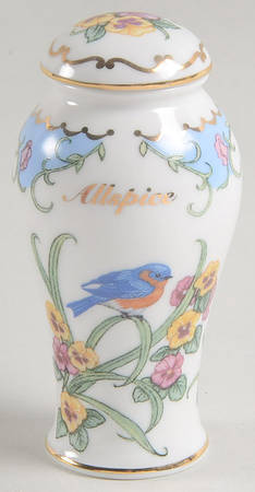 Birds and Blossoms-Spice Jars by Lenox