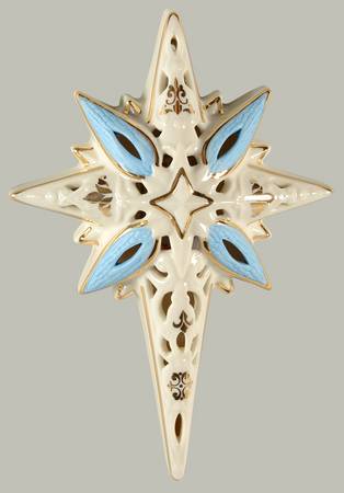First Blessing-Nativity Lighted Star Ornament - Boxed