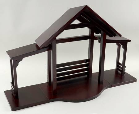 First Blessing-Nativity Creche-Large (26 3/4" W X 9"D) - Creche-Wooden Large