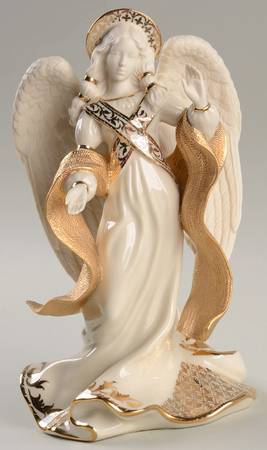 First Blessing-Nativity Angel Of Peace-Gold - No Box