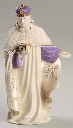 First Blessing-Nativity Gaspar-King Purple - Boxed