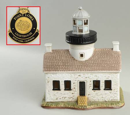 Pacific Region Lighthouses Old Point Loma, Ca-1885 - No Box