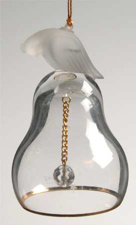 Annual Crystal Bell Ornament by Lenox