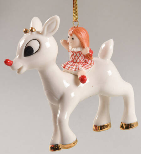 Whimsical Rudolph Ornaments Rudolph & Misfit Doll - Boxed
