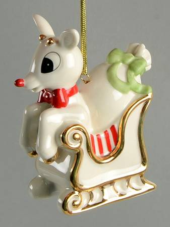 Whimsical Rudolph Ornaments Rudolph's Ride - Boxed