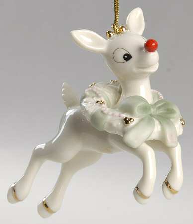 Whimsical Rudolph Ornaments Rudolph's Festive Flight - No Box
