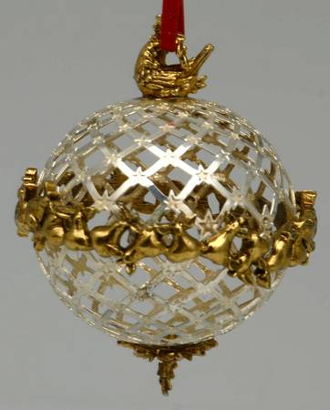 Twelve Days of Christmas-Ball by Lunt Silver