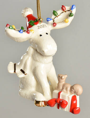 Annual Moose Ornaments 2025 Marcel The Moose - No Box