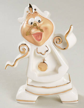 Beauty & The Beast Collection Cogsworth, Right On Time - Boxed