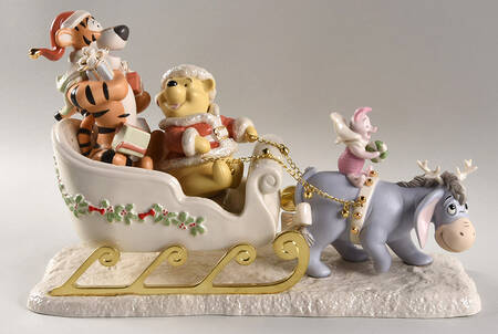 Winnie The Pooh Collection A Sleigh Ride Together With Po - No Box