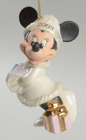 Mickey Mouse Annual Ornaments Merry Christmas Minnie - No Box