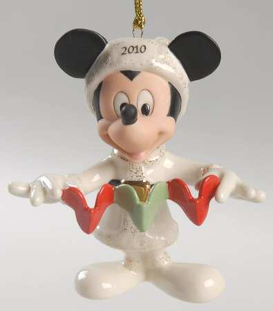 Mickey Mouse Annual Ornaments Mickey's Tree Trimming - No Box