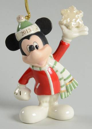 Mickey Mouse Annual Ornaments Mickey's Snowflake Surprise - Boxed