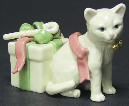 Twelve Months Of Kitties Jingle Bell Kitty-December - Boxed