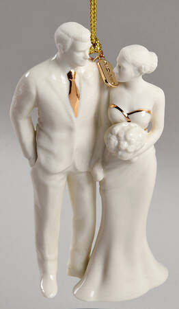 Bride And Groom Ornaments 2025-Bride & Groom - No Box